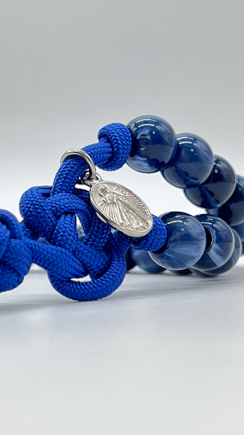 Terço Devotium Monocromático | Azul Bic