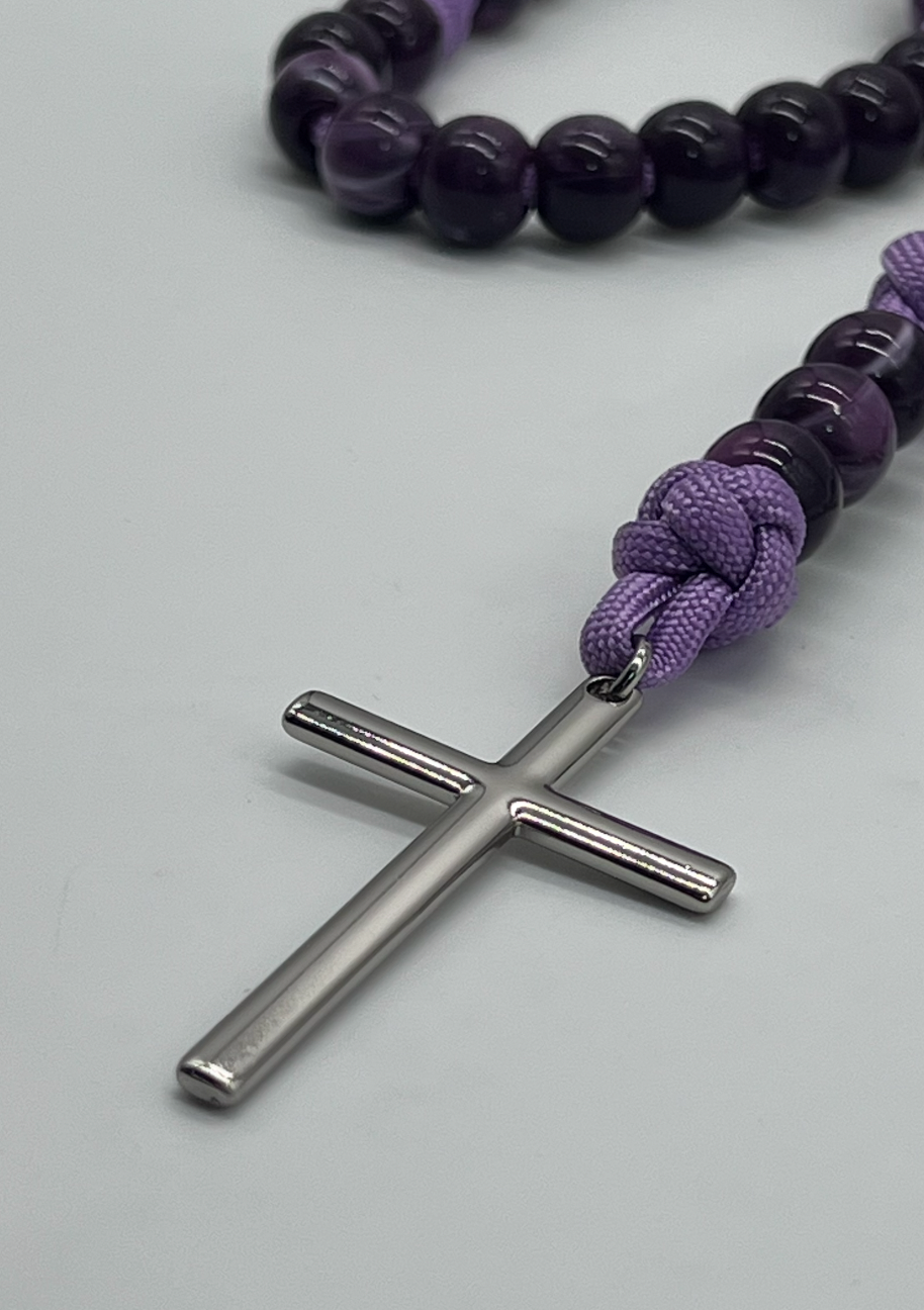 Terço Devotium Monocromático | Lavanda